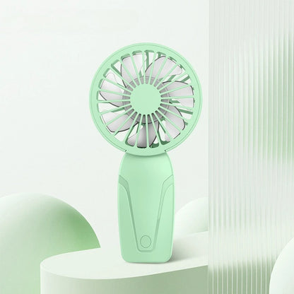 Portable Handheld Small Fan ABS Lightweight Cute Appearance USB Rechargeable Mini Fan for on Go Cooling Portable Mini Pocket Fan